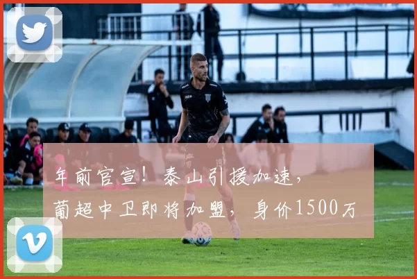 年前官宣！泰山引援加速， ​​​葡超中卫即将加盟，身价1500万